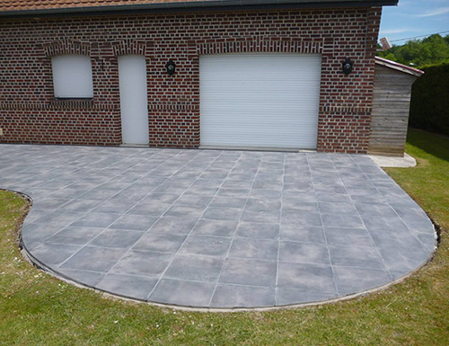 Réalisation de terrasse près de Cambrai